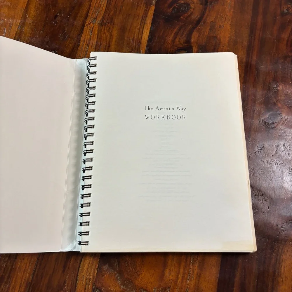 The Artists Way Workbook Julia Cameron Spiral Bound Creativity Self-Help Guide